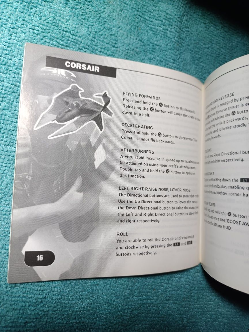 G Police weapons of justice ps1 psx PlayStation 1 Manual książeczka