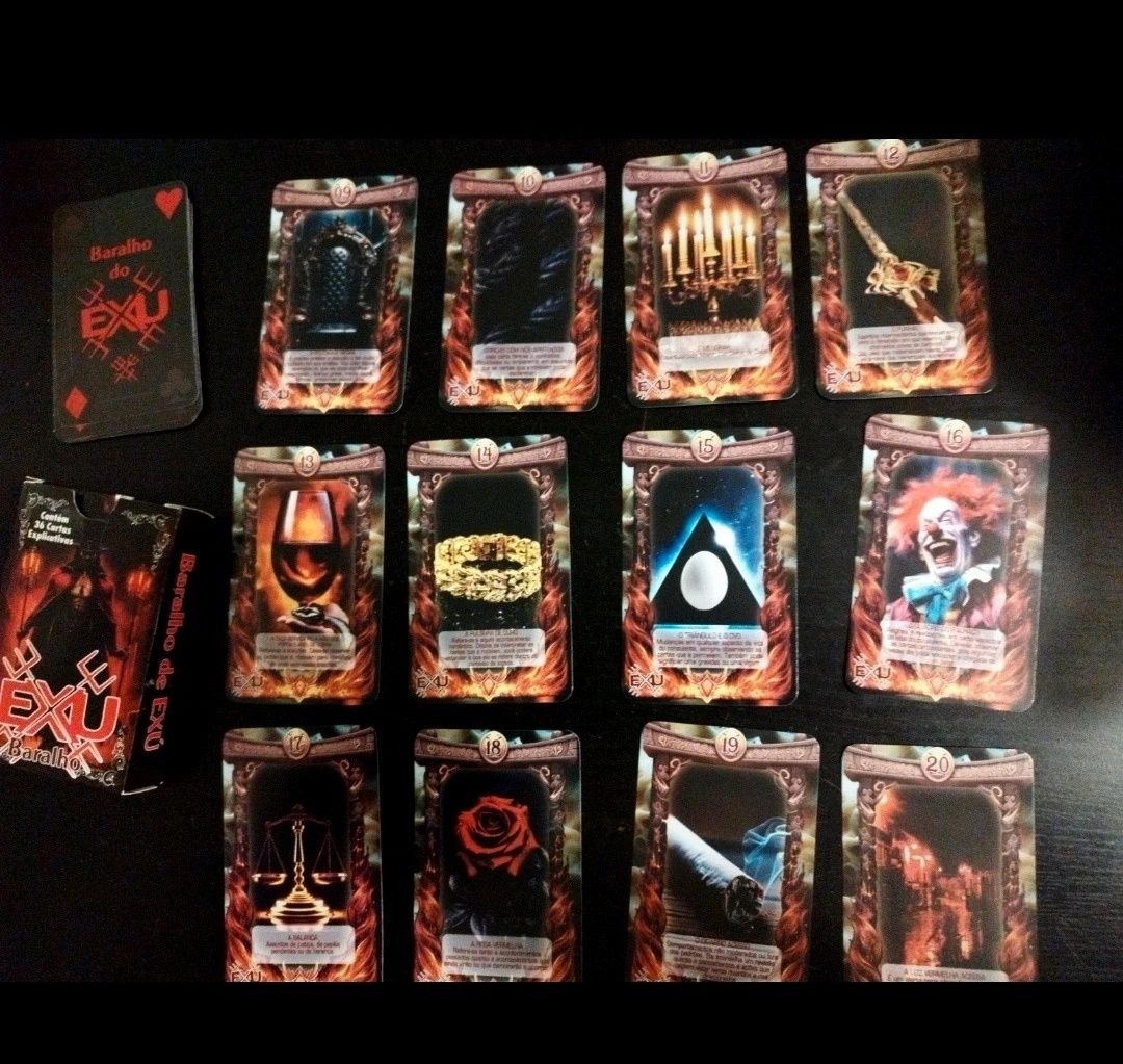Baralho de Exu - tarot de Exu