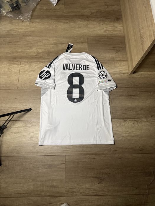 Real Madrid 2025/26 football soccer jersey kit valverde mbappe ronaldo