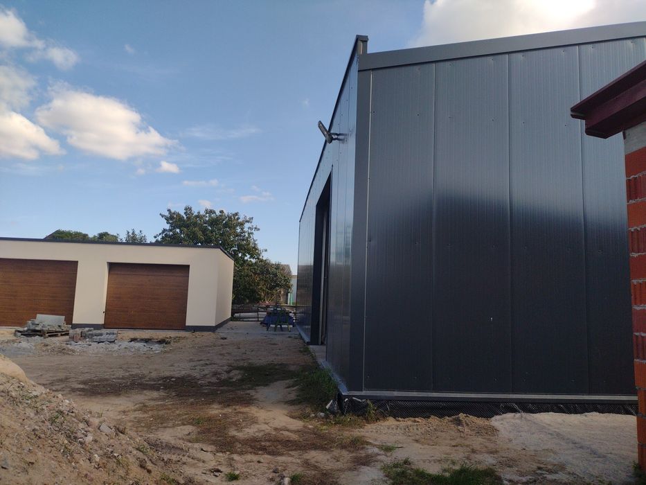 Hala konstrukcja stalowa  obora wiata 8x6mx3 nowa producent