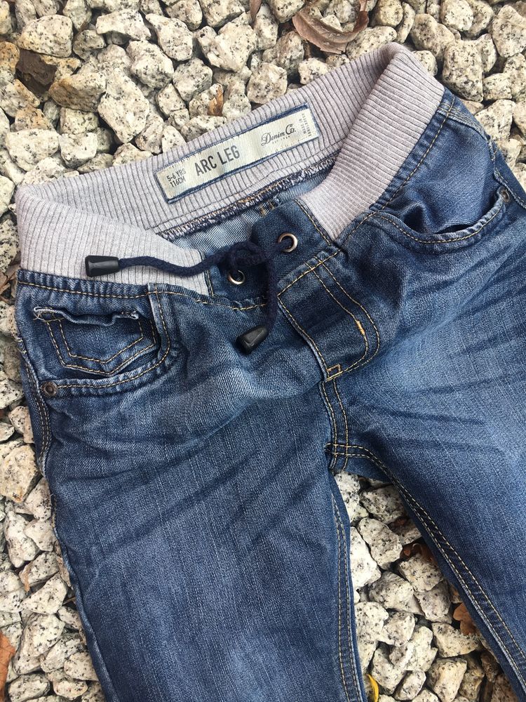 Spodnie dżinsy Denim 5-6 lat 116 arc leg jeans