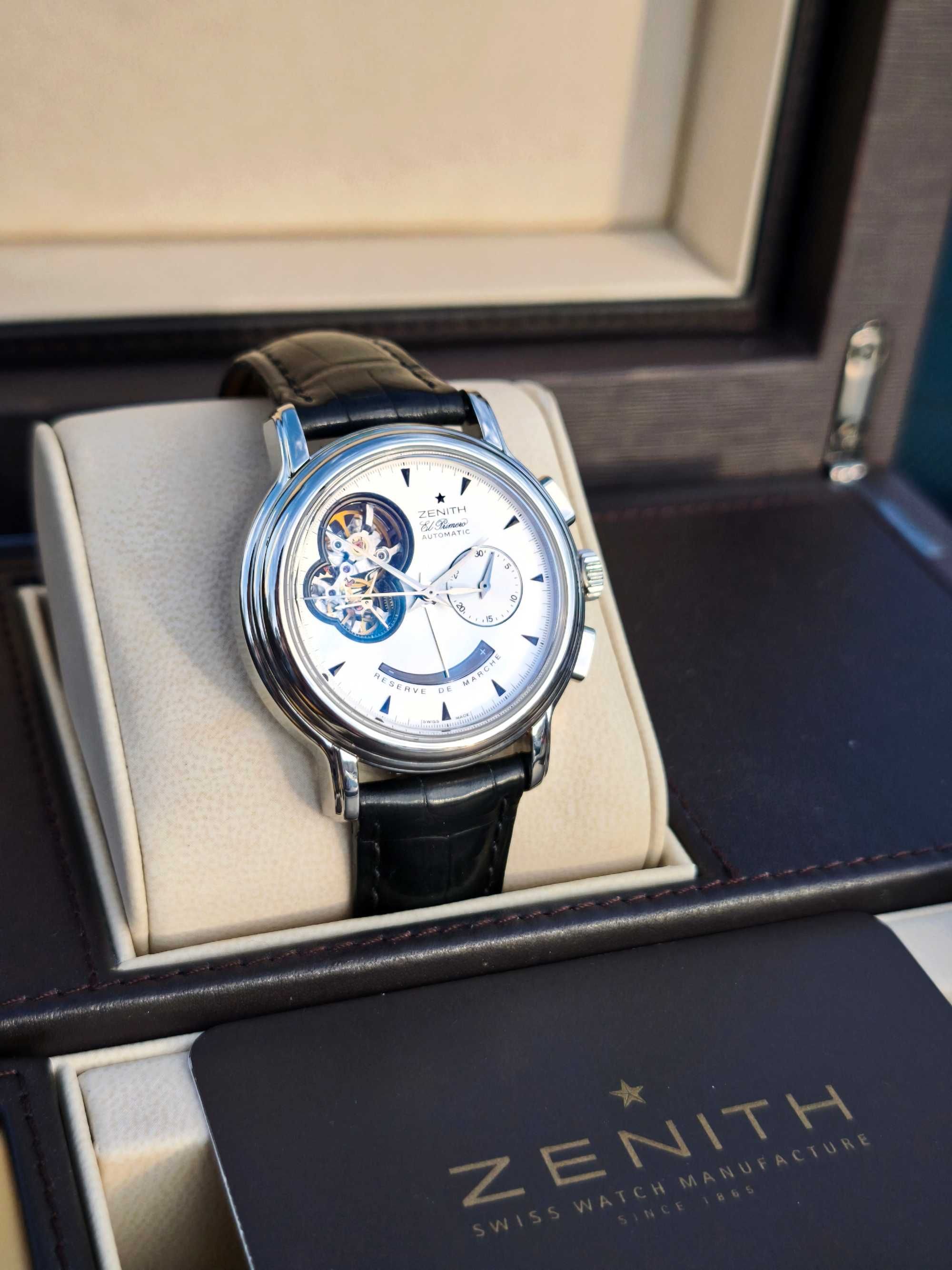 Zenith El Primero Chronomaster T Open Full Set + Service 2023 Swiss