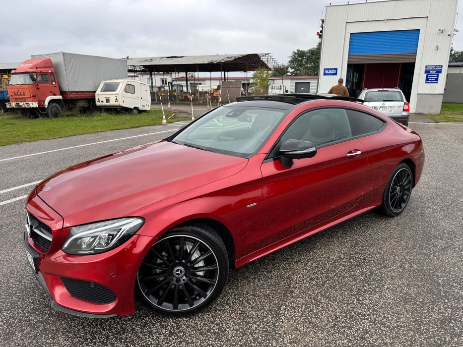 Mercedes-Benz Klasa C Salon Polska Nawigacja Kamera 360 Panorama FULL LED Tempomat