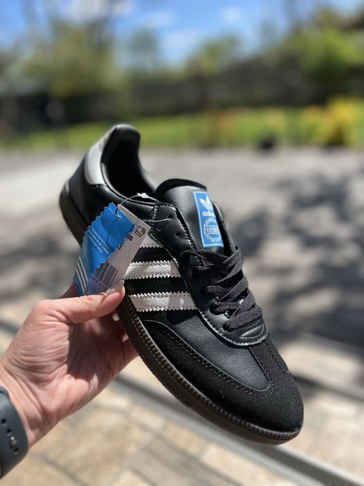 Чоловічі кросівки Adidas Samba OG Black White Gum