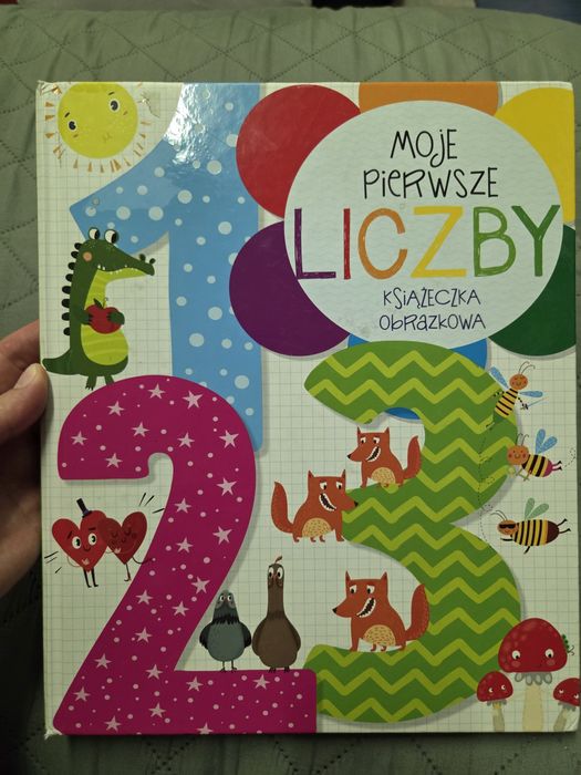 Książka moje pierwsze liczby