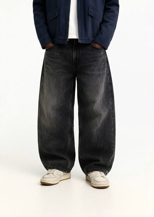 Широкі Джинси Bershka Super Baggy Jeans Оригінал Нові Широкие Джинсы