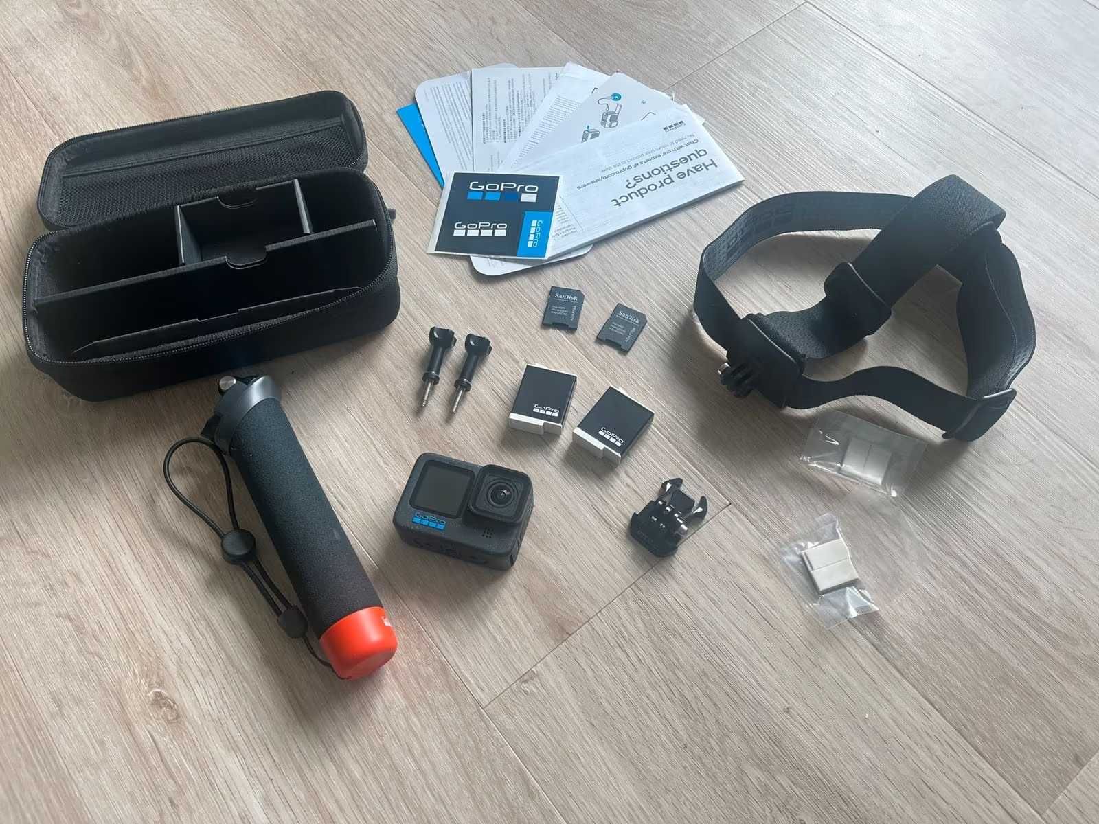 GoPro Hero 12 Black zestaw w bardzo dobrym stanie
