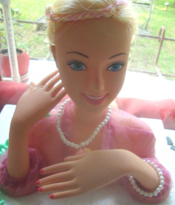 Кукла Defa Lucy голова манекен для причесок.