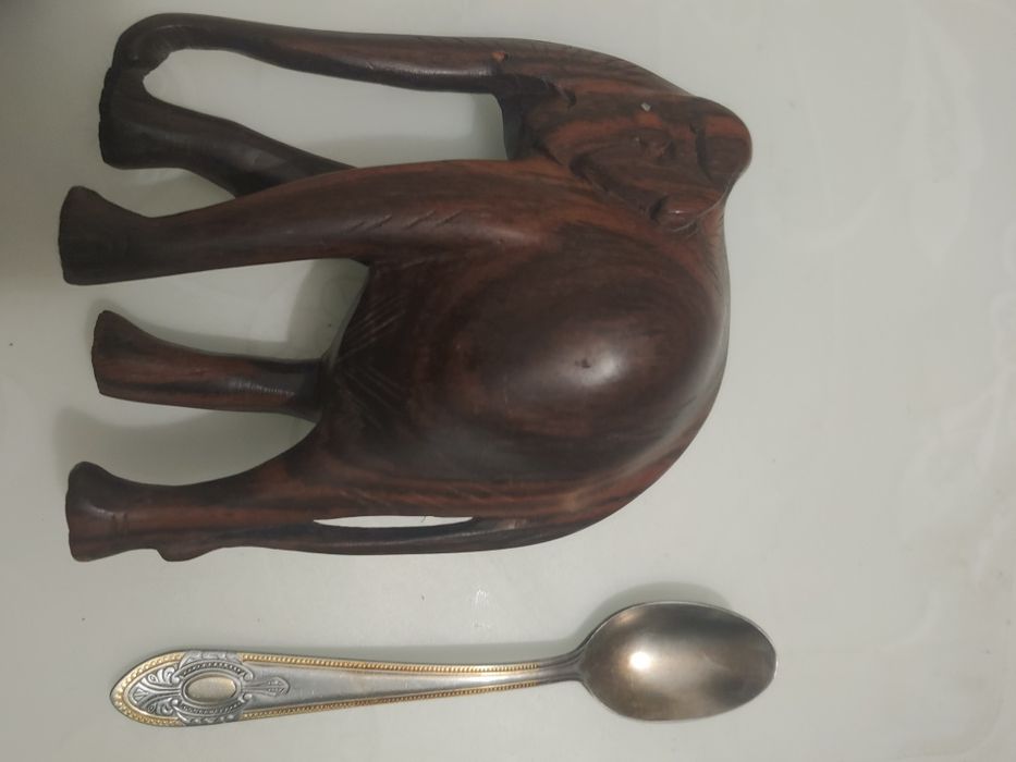 Коллекционные фигуры статуэтки слоников, натуральное дерево