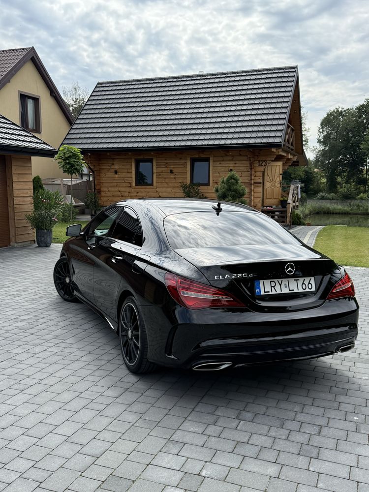 Mercedes-Benz CLA Mercedes CLA 220d AMG Czarny Automat Navi