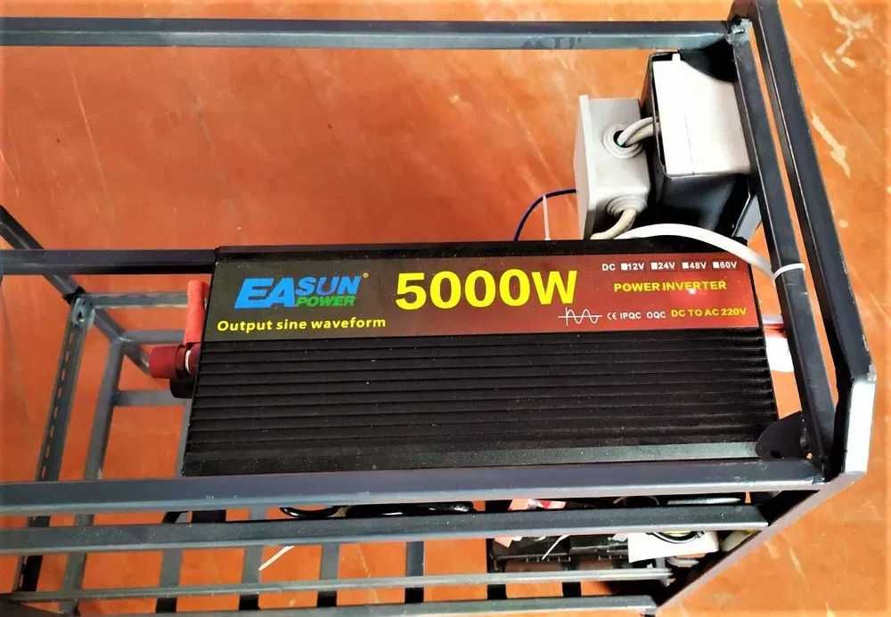 Источник аварийного электропитания EASUN 5000 12 в./220 в.