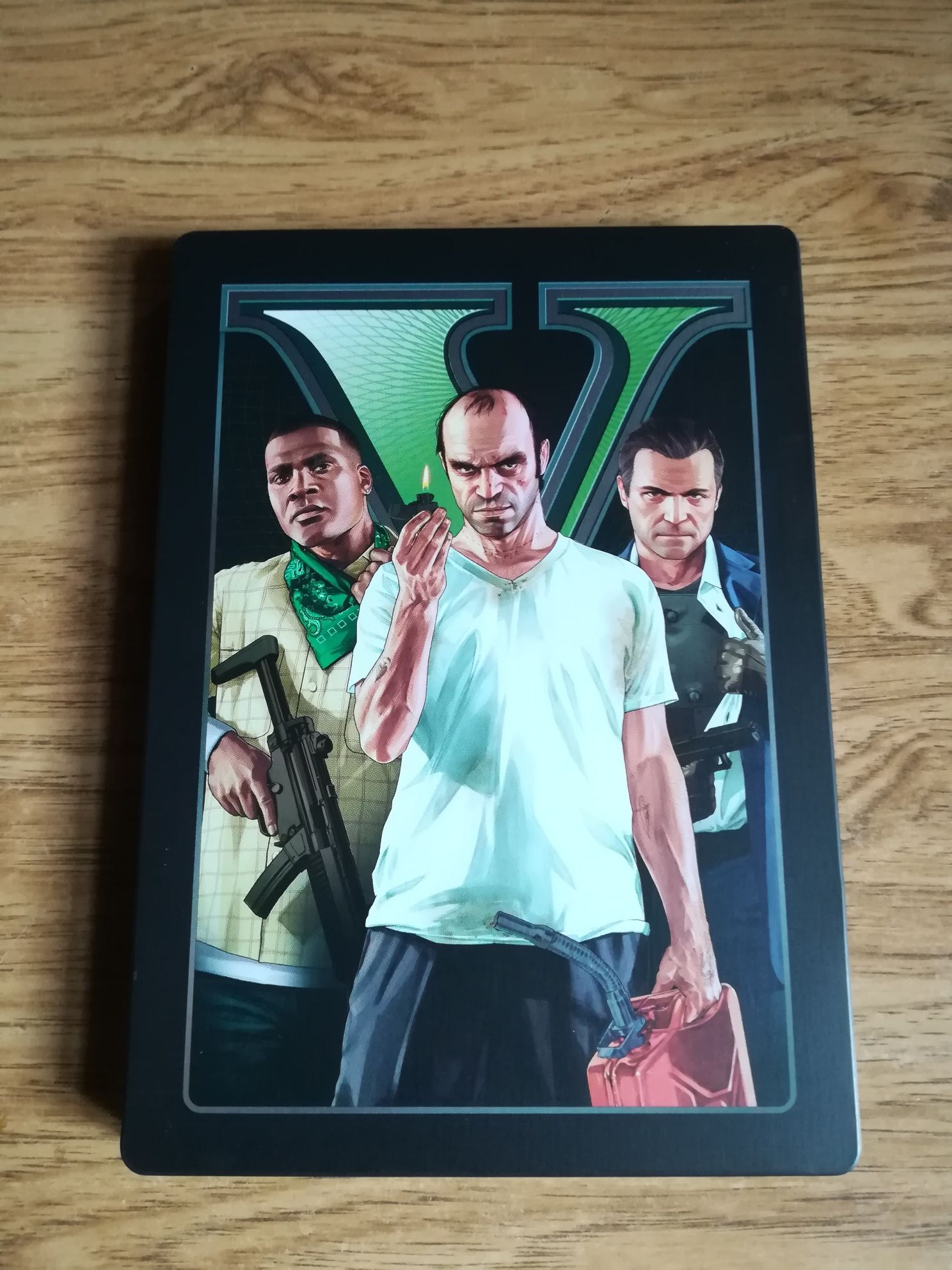 GTA V PL Special Edition Steelbook Xbox 360 Kolekcjonerskie Box