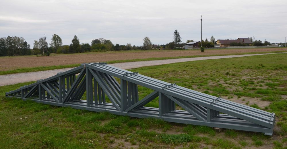 Wiązary Dachowe Kratownice Bindry Konstrukcja Stalowa Hali Wiaty