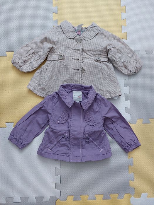 Kurteczka płaszczyk dziewczęcy 68