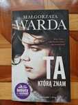 Małgorzata Warda Ta, którą znam, okładka miękka,