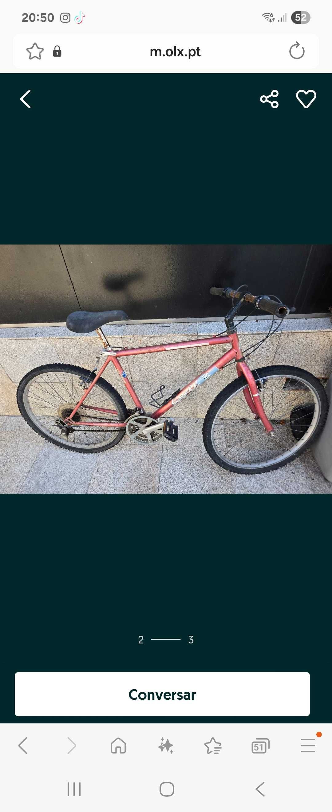Conjunto bicicleta