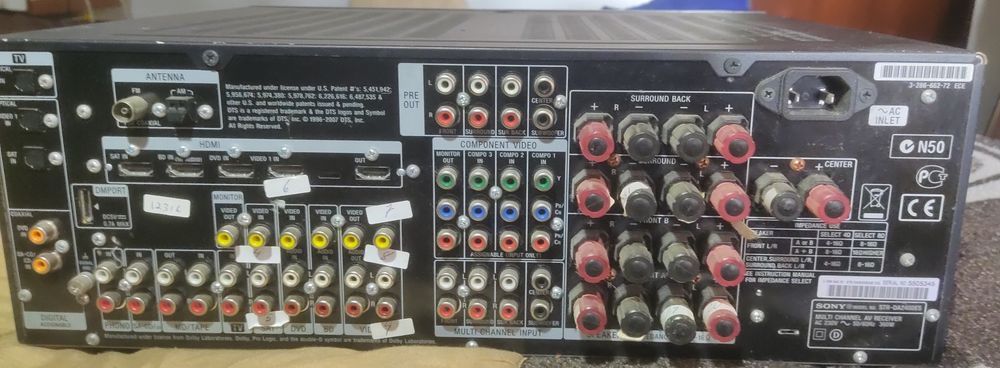 Amplificador Profissional Sony