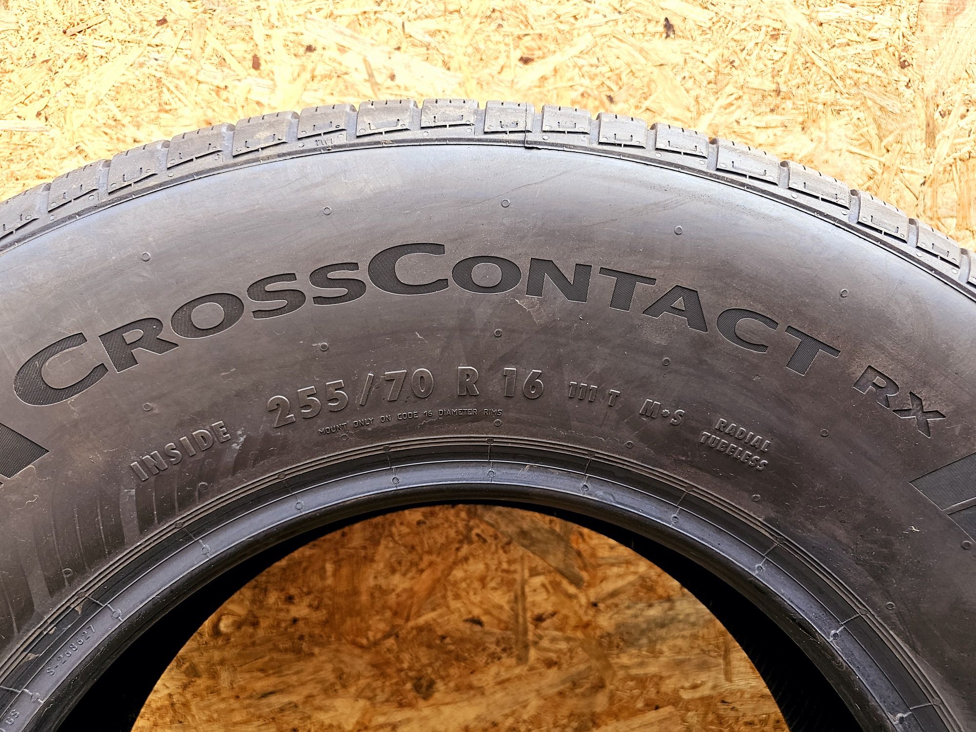 Nowe!!  255/70 r16 Continetal Cross Contact RX. 2024rok!!
