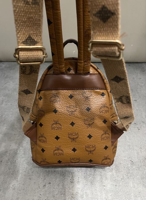 Plecak MCM skórzany