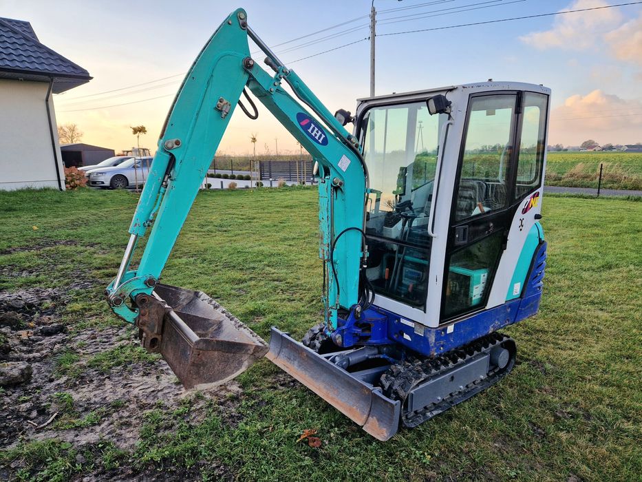 Minikoparka Japoński IHI 17NE nowe gąsienice i rolki nie kubota yanmar