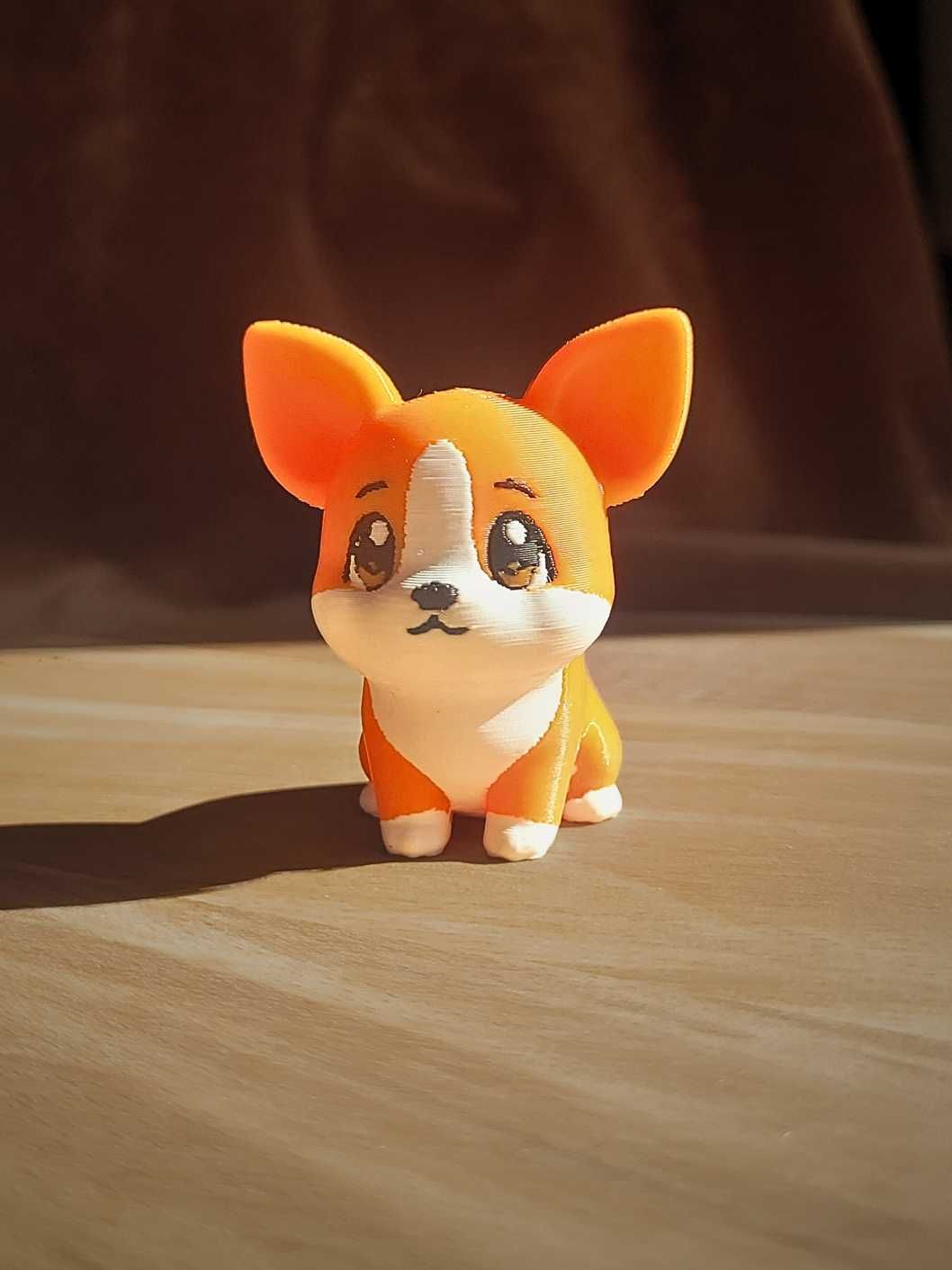 Figurka pieska  corgi