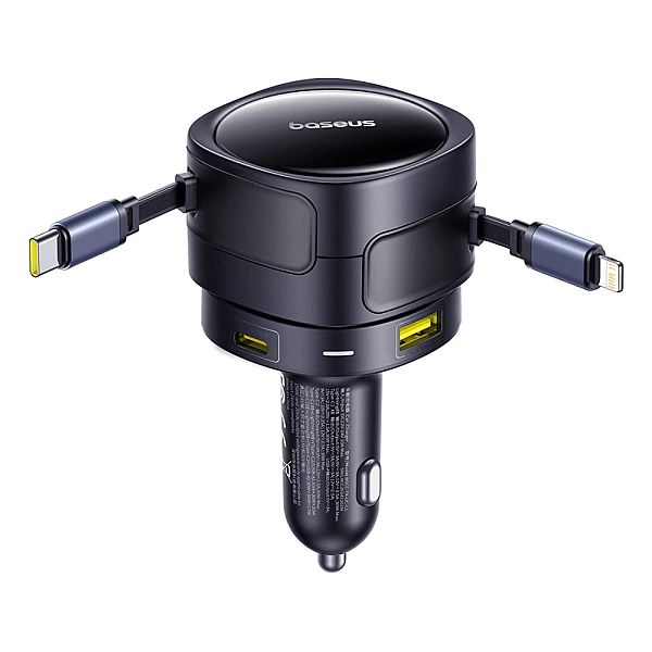 Ładowarka samochodowa Baseus Enjoyment Max 90W 2x USB-C + kabel USB-C
