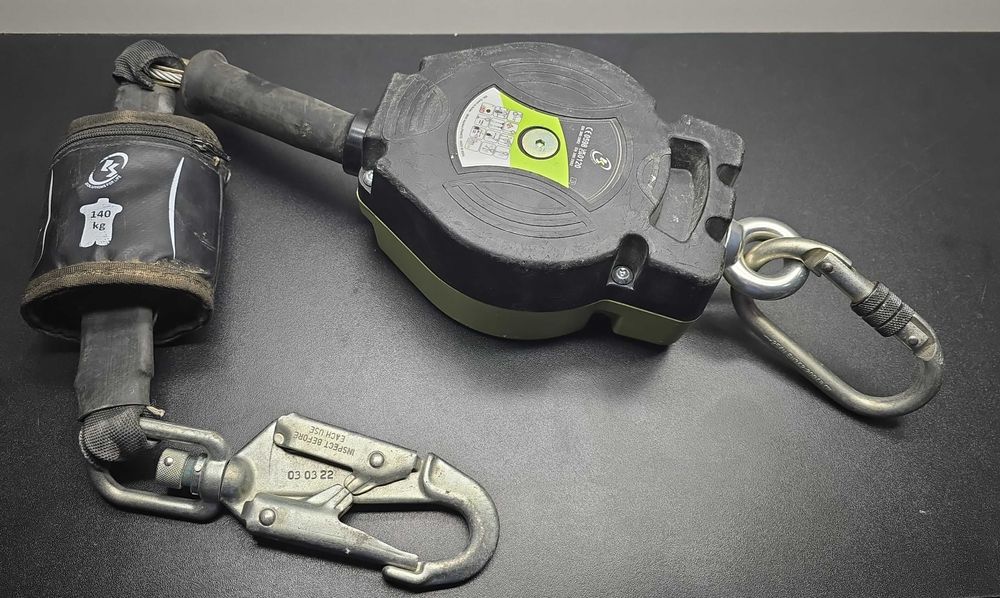 Urządzenie Samohamowne 3.5 m Taśmowe z wskaźnikiem uderzenia Kratos