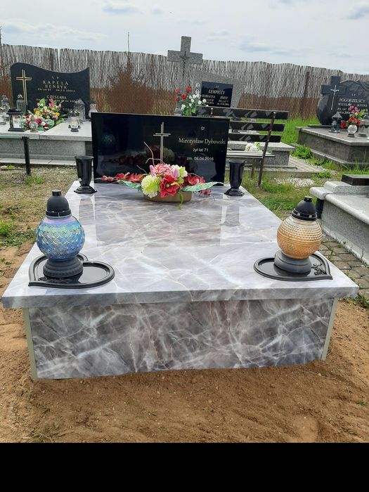 Tani nagrobek Kompozyt podwójny 3599 zł z montażem Cały Kraj-Promocja