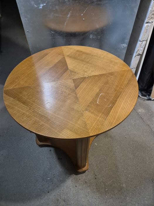 Stolik kawowy z drewna