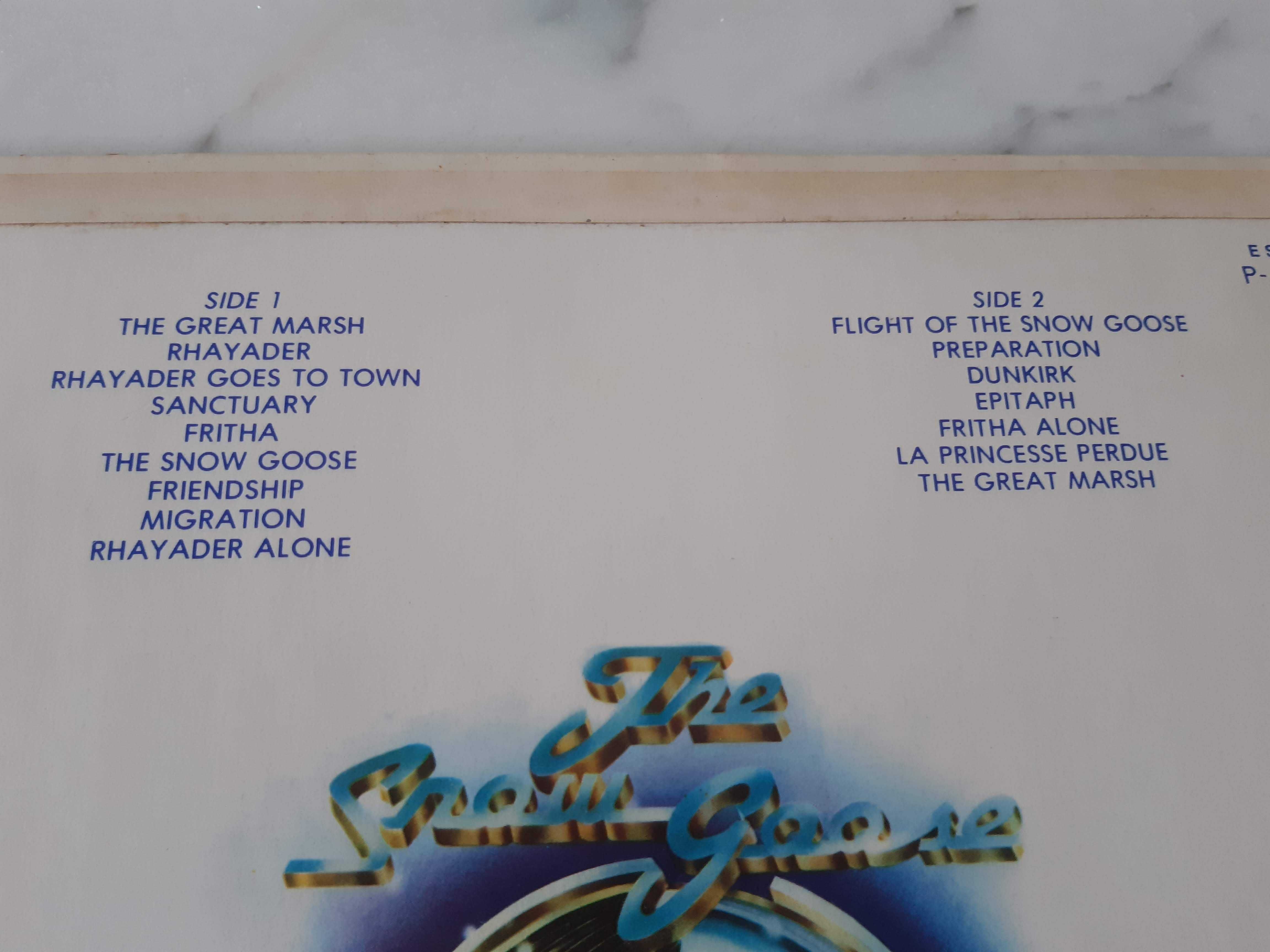 Vinil  album The Snow Goose da Banda Camel, 1975
