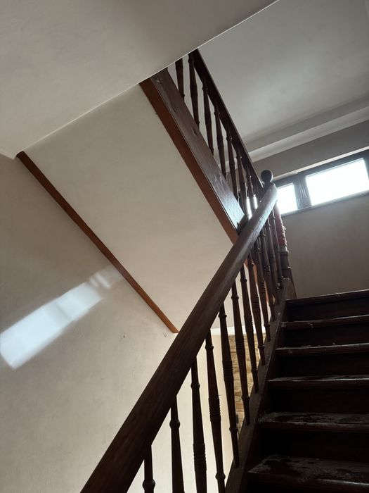 Stare schody drewniane