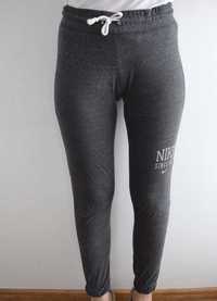 Nike athletic spodnie dresowe s m szare joggery