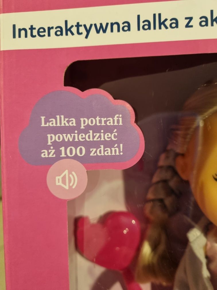 Lalka nowa mowiaca po polsku,100 słów