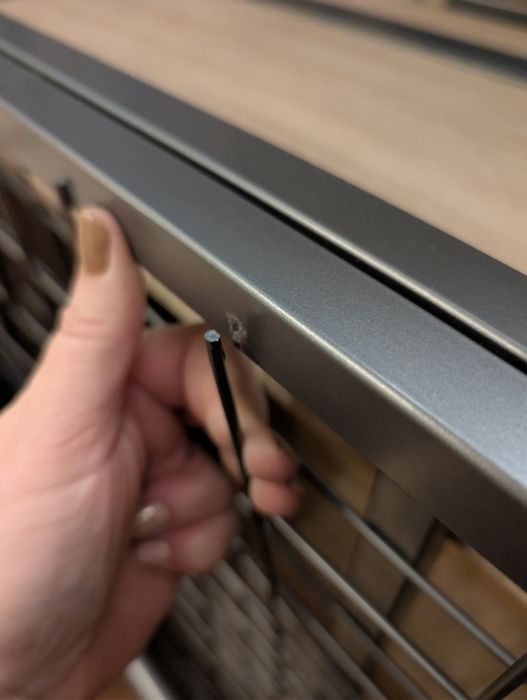 Łóżko Svarta Ikea z biurkiem