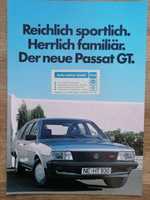 Prospekt VW Passat B2 GT