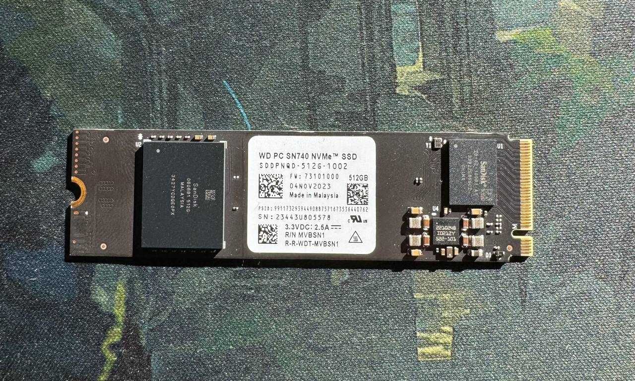 Western Digital ssd m2 512gb