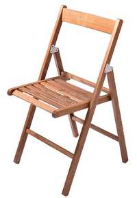 House Collection Krzesło składane, drewno orzechowe, lakierowane