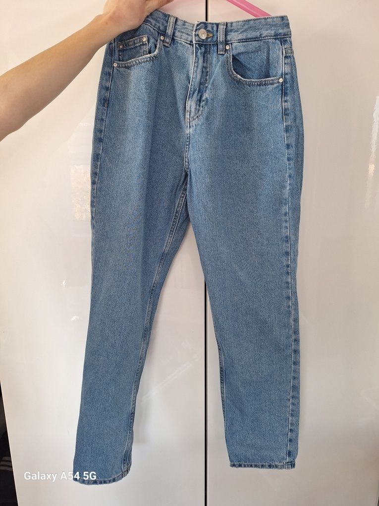 Jeansy mom fit rozm. 36