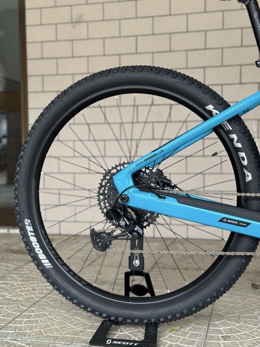 Bicicleta eletrica Scott Aspect eride 930 azul