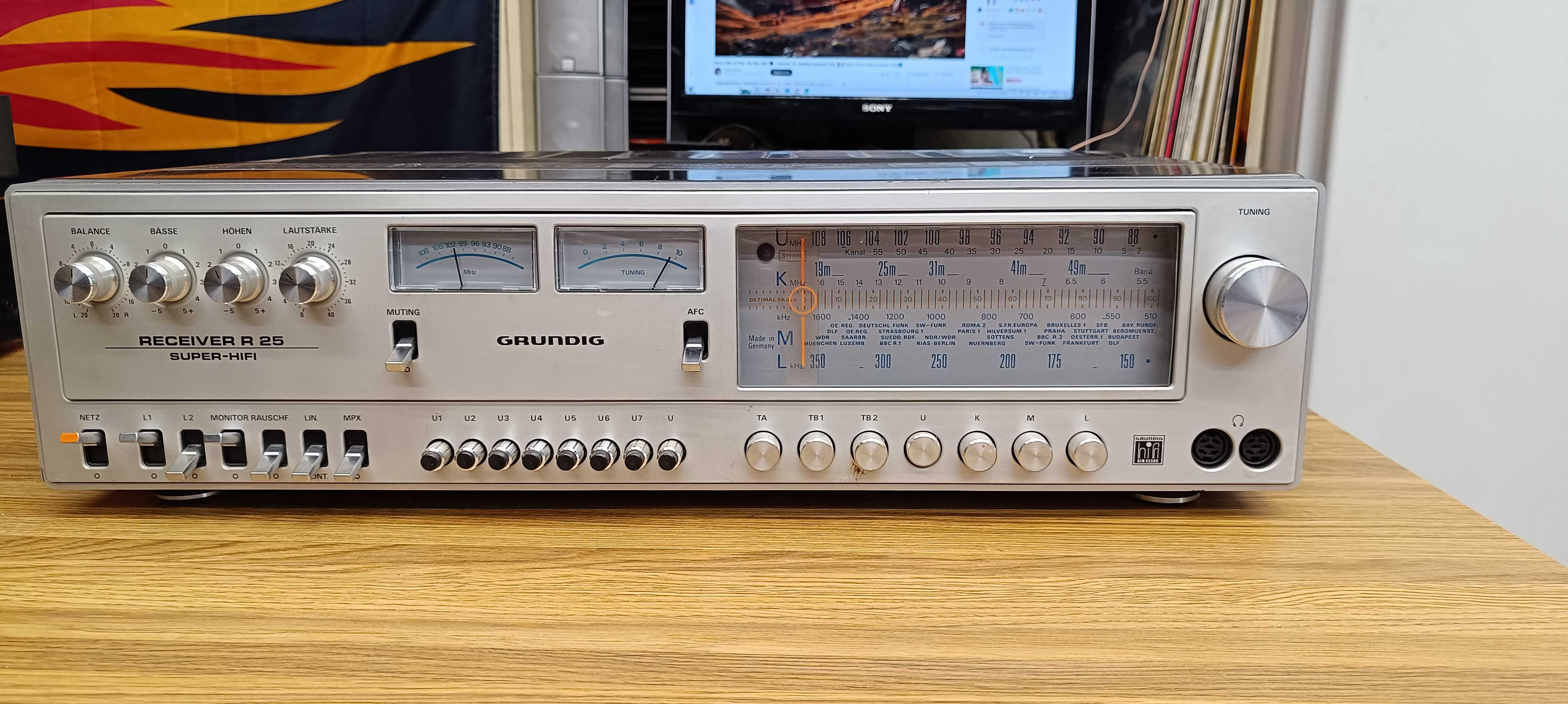 Стерео ресивер  Grundig Receiver R 25