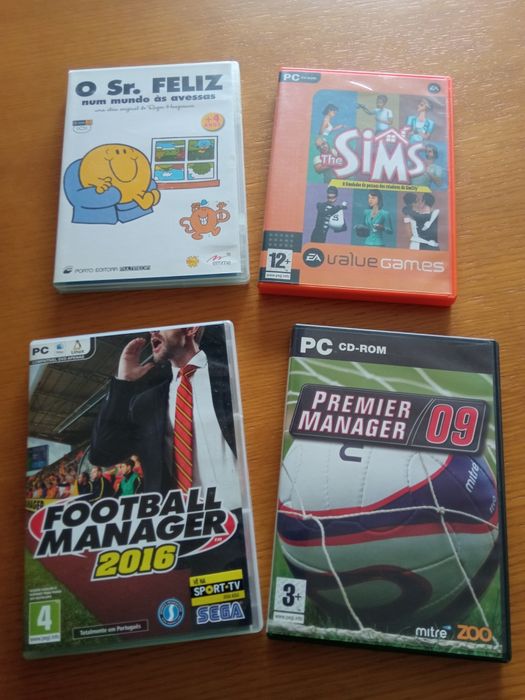 Jogos usados para  Wii e PC