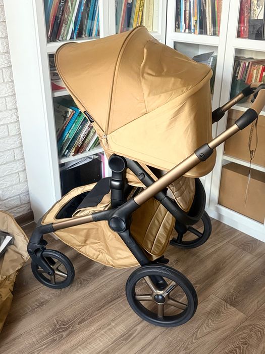 Bugaboo Fox 5 Noir Amber Glow Limited Edition nowy wózek 2w1