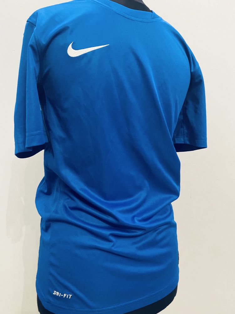 Nike Dri-Fit sportowa,niebieska koszulka,T- Shirt r. S rower, bieganie