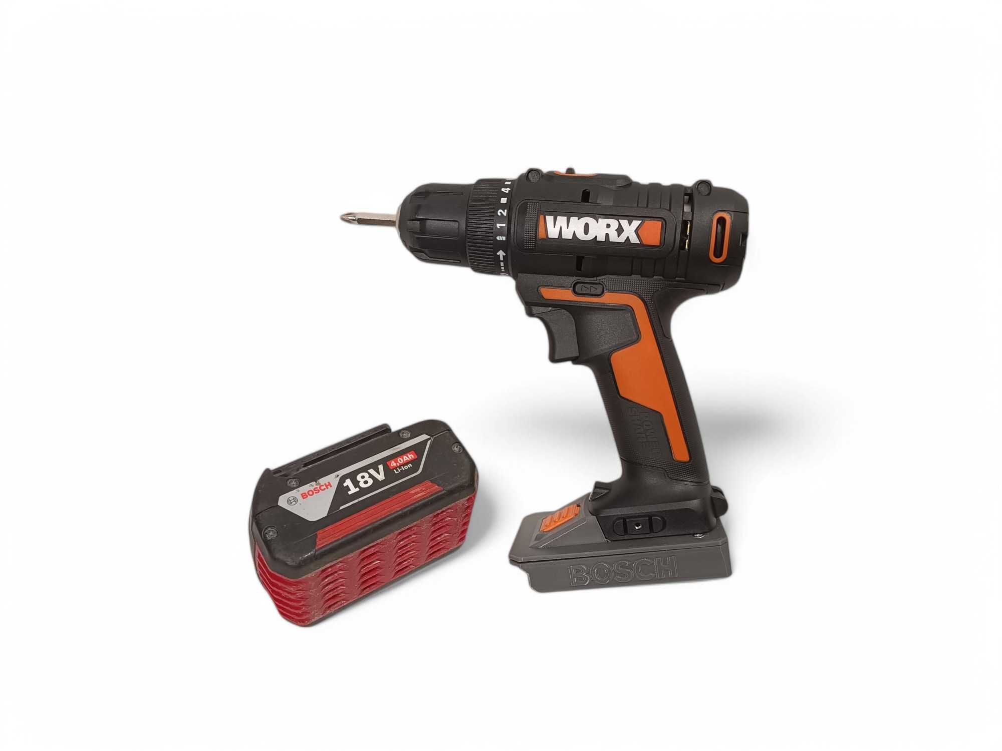 Adapter Worx na baterie Bosch PRO przejściówka