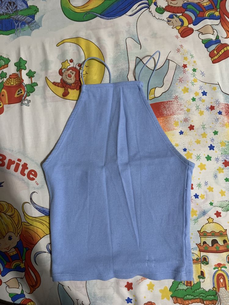 Top Azul bébé da Zara