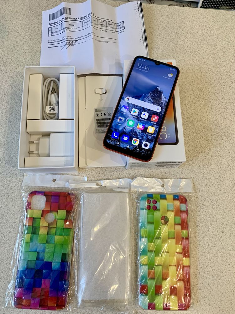 Xiaomi Redmi 9C 32 ГБ / 2 ГБ / NFC/ + чохли в подарунок!!!