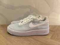 Nike Air Force 1 Flyknit 2.0 Pure Platinum 44 - Użyte 1 raz, jak nowe