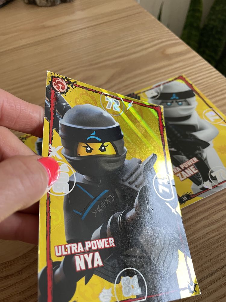 Karty XXL Lego Ninjago 2018 3 szt