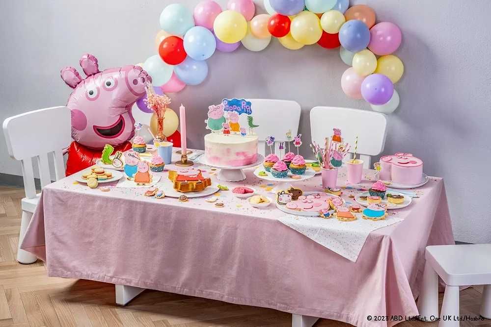 Dr. Oetker nowe Papierowe toppery na ciasto tort Świnka Peppa