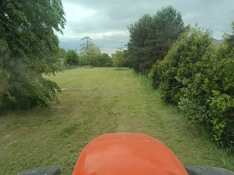 Koszenie karczowanie mulczer czyszczenie równanie działek rębak